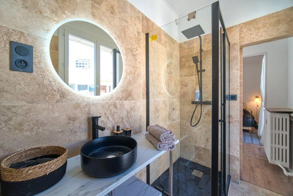 Appartement Tout Equipe Vieux Port 4 Couchages Marseilles Exterior foto